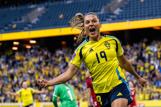 Bläddra bland fler bilder av Football, Women's Nations League, Sweden - Denmark