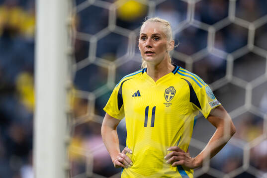 Stina Blackstenius of Sweden