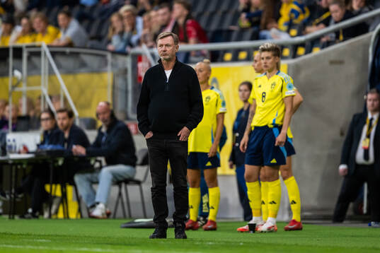Head coach Peter Gerhardsson of Sweden