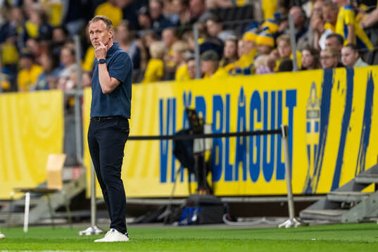 Head coach Andreé Jeglertz of Denmark