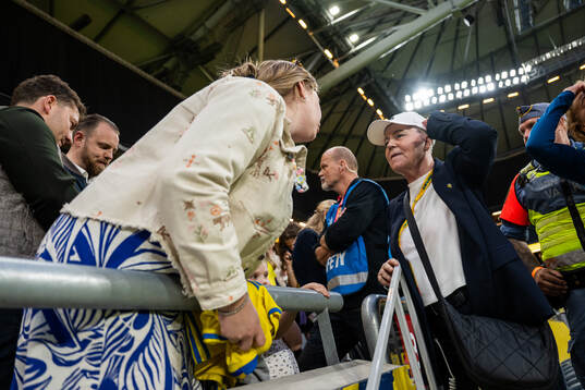 Team manager Marika Domanski Lyfors of Sweden