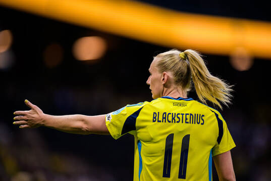 Stina Blackstenius of Sweden
