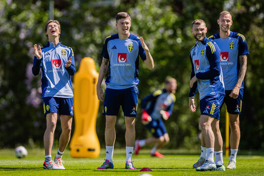 John Mellberg, Emil Holm, Jesper Karlström and Gustaf