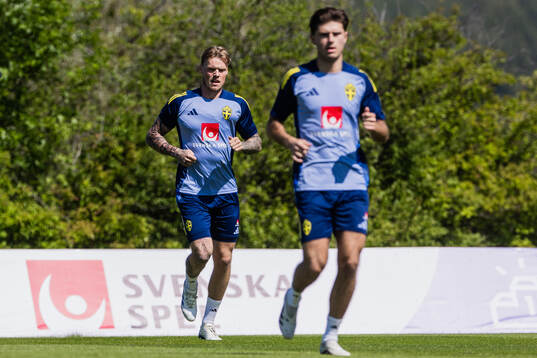 Victor Eriksson of the Swedish men's national football team