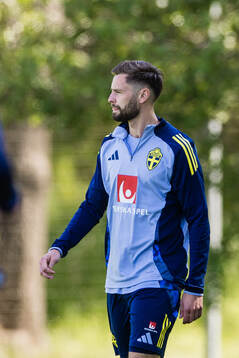 Axel Norén of the Swedish men's national football team