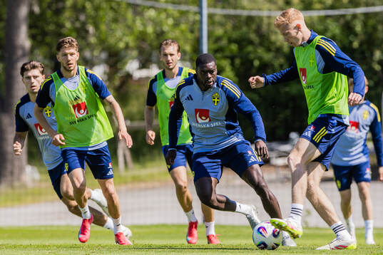 Anton Saletros, Ken Sema and Hugo Larsson of the Swedish