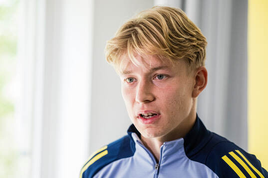 Daniel Svensson of the Swedish men's national football team