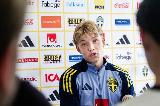 Daniel Svensson of the Swedish men's national football team