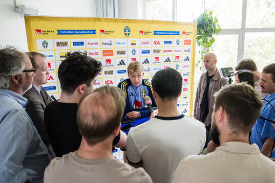 Daniel Svensson of the Swedish men's national football team