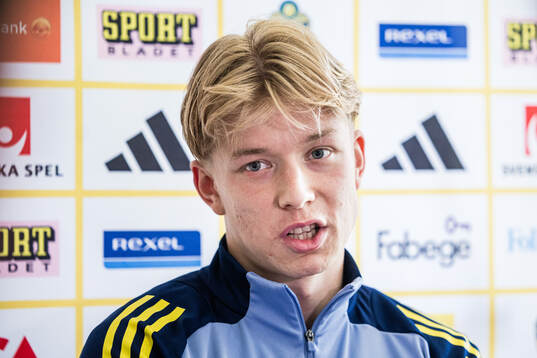 Daniel Svensson of the Swedish men's national football team