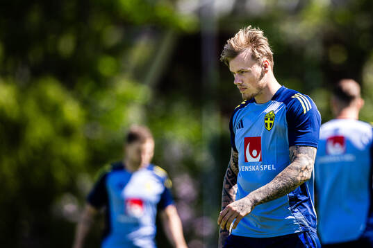 Victor Eriksson  of the Swedish men's national football team