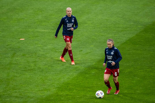 Pernille Harder of Denmark