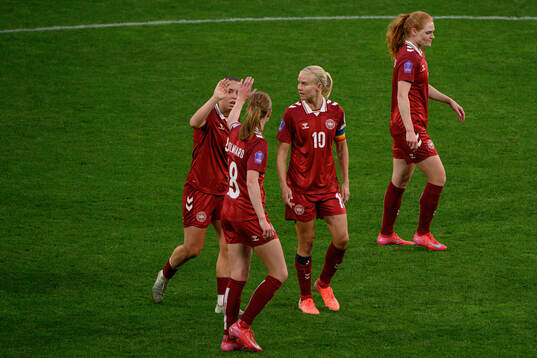 Pernille Harder of Denmark