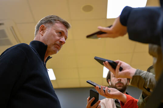 Head coach Peter Gerhardsson of Sweden