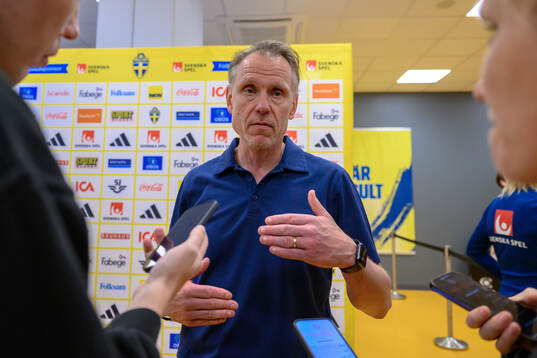 Head coach Andreé Jeglertz of Denmark