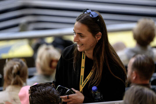 Elena Sadiku of broadcaster SVT