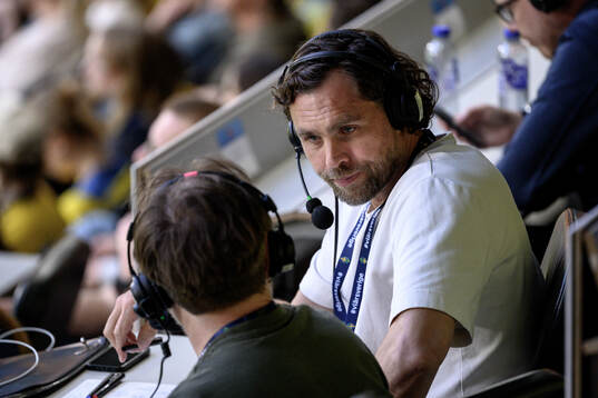 Johan Elmander of Swedish radio broadcaster Sveriges Radio