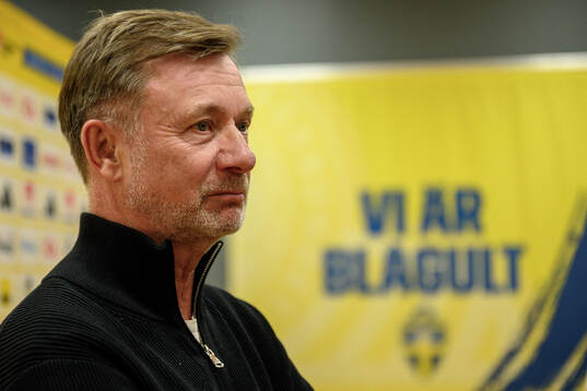 Head coach Peter Gerhardsson of Sweden