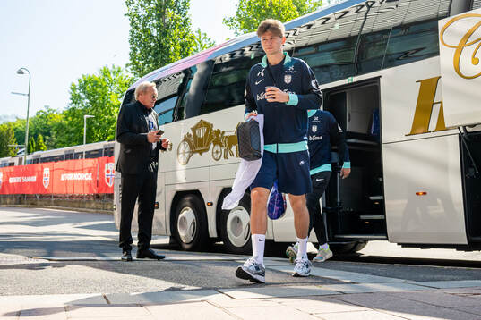 David Møller Wolfe of the Norwegian national football team