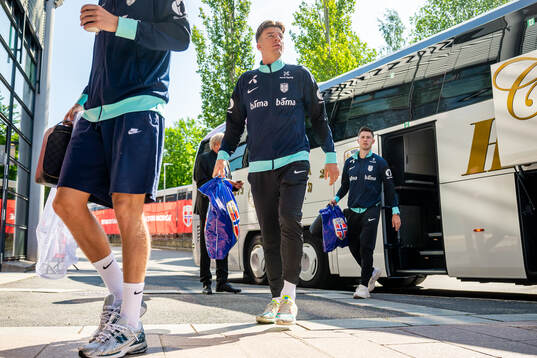Jostein Gundersen of the Norwegian national football team