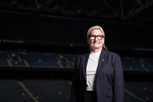 Kristina Långström från Svenska fotbollförbundets