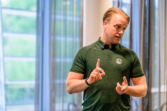 Rögles sportchef Hampus Sjöström