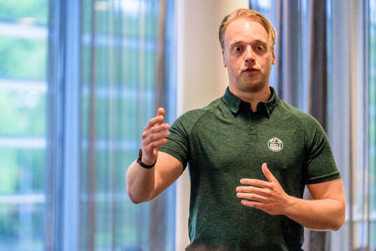Rögles sportchef Hampus Sjöström