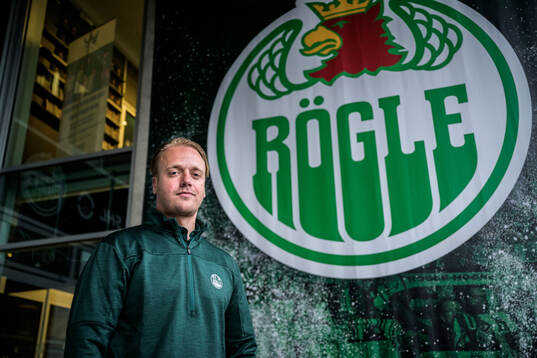 Rögles sportchef Hampus Sjöström