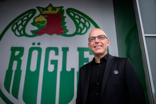Rögles klubbchef Daniel Koch