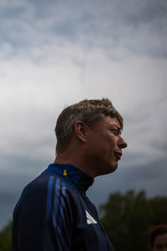 Head coach Jon Dahl Tomasson of the Swedish national
