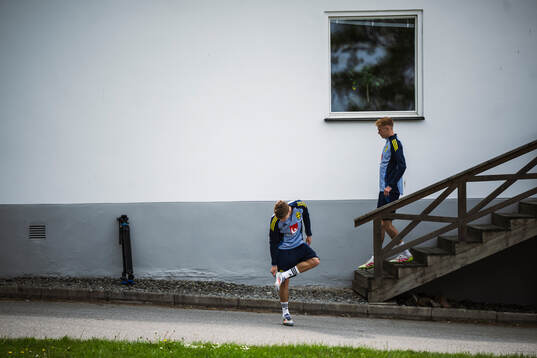 Hugo Bolin and Hugo Larsson of the Swedish national