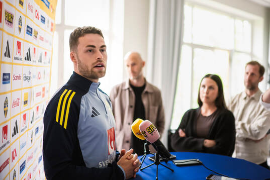 Gabriel Gudmundsson of the Swedish men’s national