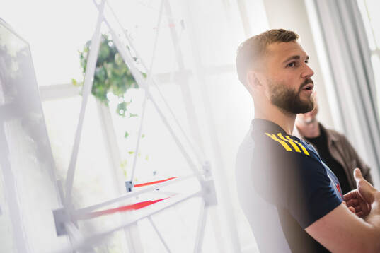 Jesper Karlström of the Swedish men’s national football