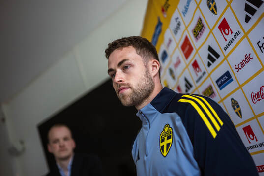Gabriel Gudmundsson of the Swedish men’s national