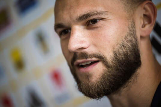 Jesper Karlström of the Swedish men’s national football