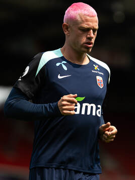 Julian Ryerson of the Norwegian national football team