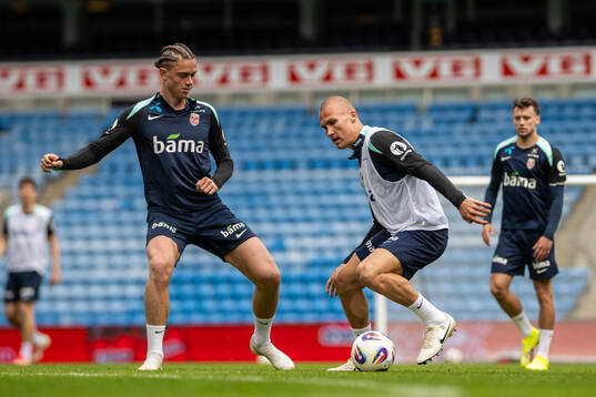Thelo Aasgaard and Leo Østigård of the Norwegian national
