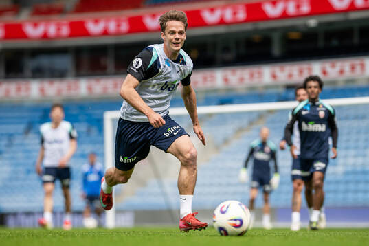 Felix Horn Myhre of the Norwegian national football team