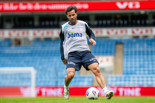 Aron Dønnum of the Norwegian national football team