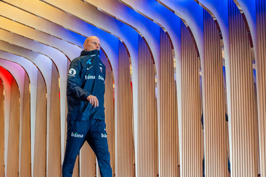 Ståle Solbakken, head coach of the Norwegian national
