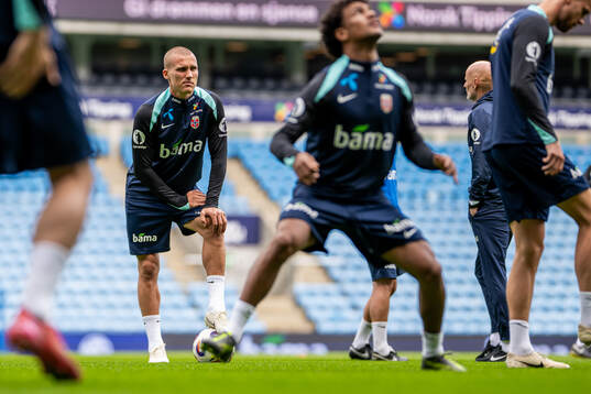 Leo Østigård of the Norwegian national football team