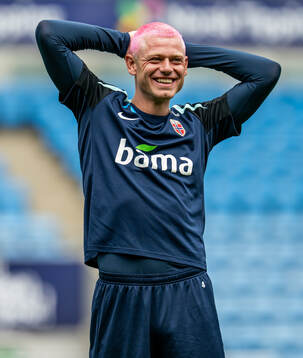 Julian Ryerson of the Norwegian national football team