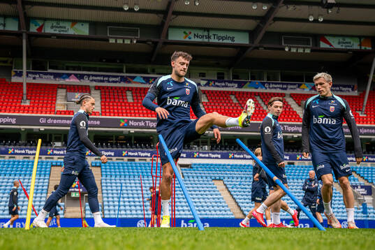 Colin Rösler of the Norwegian national football team
