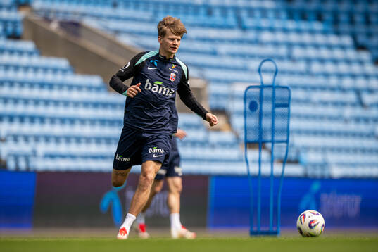 David Møller Wolfe of the Norwegian national football team