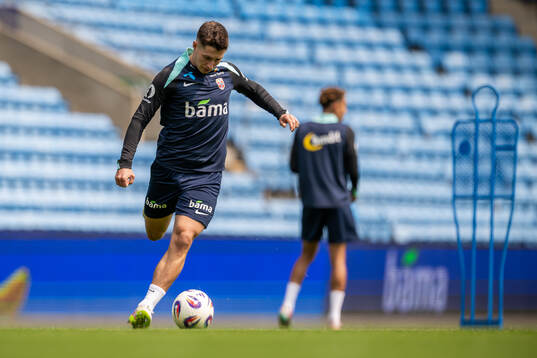 Lasse Berg Johnsen of the Norwegian national football team
