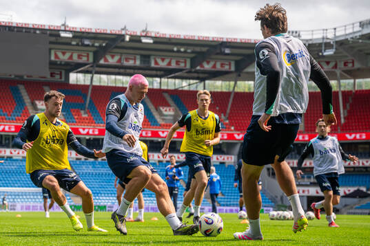 Colin Rösler and Julian Ryerson of the Norwegian national