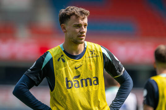 Colin Rösler of the Norwegian national football team