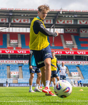 David Møller Wolfe of the Norwegian national football team