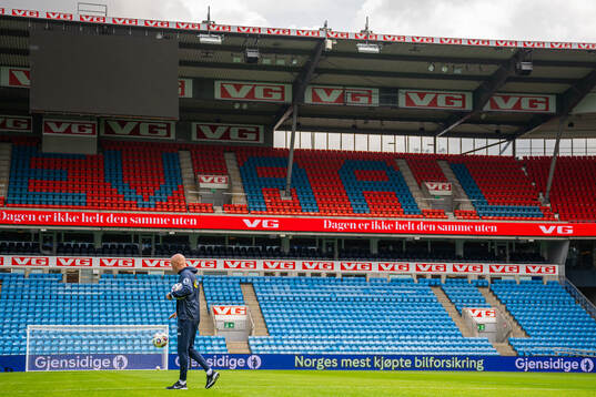 Ståle Solbakken, head coach of the Norwegian national
