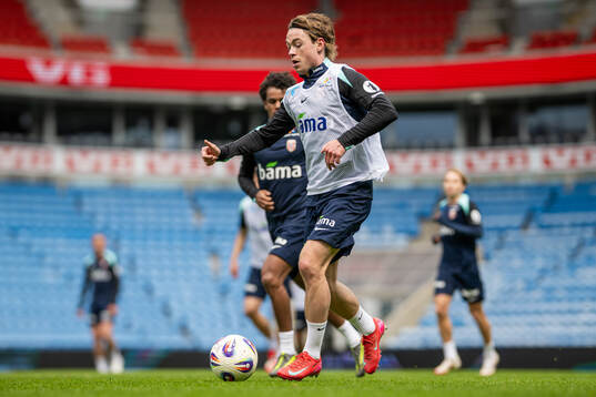 Patrick Berg of the Norwegian national football team